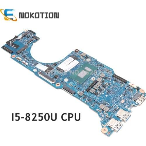 NOKOTION For Acer Spin 3 SP314 SP314-51 Laptop Motherboard 17893-1 448.0DV06.0011 Mainboard SR3LA I5-8250U CPU