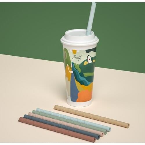 Reusable Silicone Drinking Straws Portable Collapsible Eco-friendly Straw Wedding Birthday Party Bar Drink Kitchen Accessories