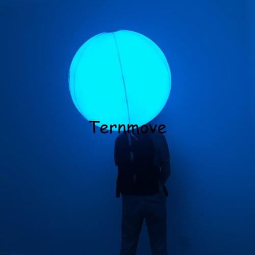 Inflatable backpack balloon for advertising led walking balloon Inflatable outdoor human led light backpack balloon