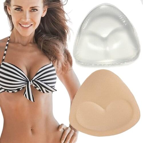 2021 New Bikini Chest Pad Bikini Set Push Up Padded Bikinis Swimsuit Women Swimwear Women Thicker Breathable Sponge Bra Pad