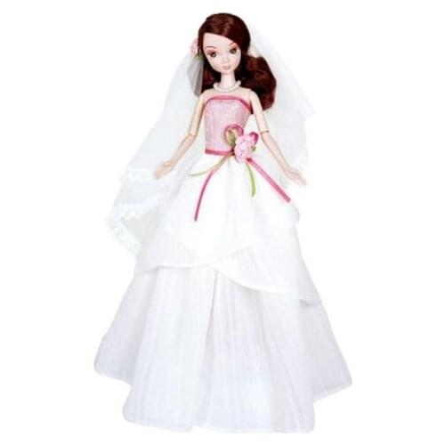 Original Kurhn Doll 29cm Fashion Bride Doll For Girls Children Toys Wedding Gift Collection #9101