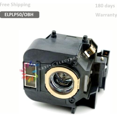 ELPLP50 / V13H010L50 Original Bulb Projector Lamp with Housing Replacemt for Epson EEB 825/EB 84/EB 85/EX91/ PowerLite 825/ 825