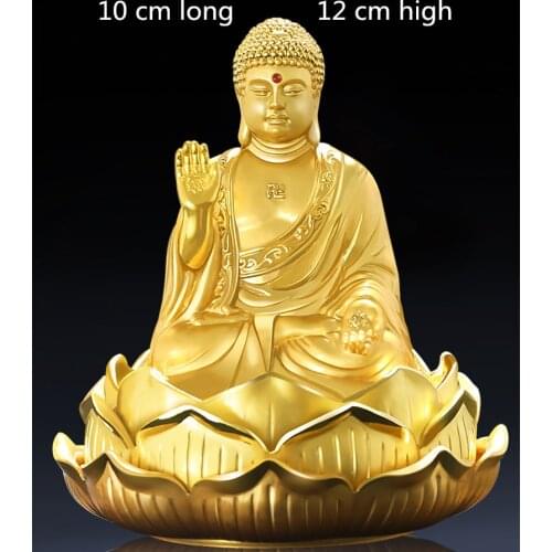 Buddha mascots, Guanyin Bodhisattva and Big Day Tathagata, beautiful figure art statues, home office desktop decoration crafts