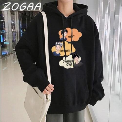 ZOGAA Spring New Mens Thick Hooded Sweatshirt Trend Simple Printed Harajuku Hoodie Casual Youth Student Sweatshirt Streetwear