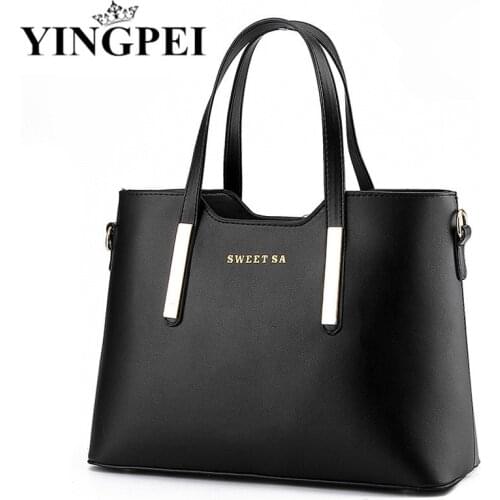 Women Messenger Bags Ladies Tote Small shoulder bag woman brand leather handbag fashion bag with scarf lock designer bolsas