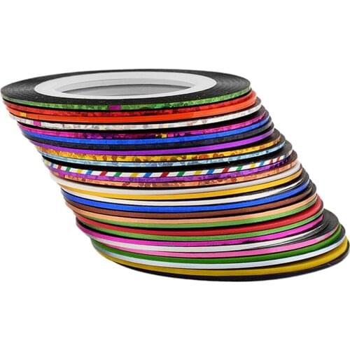 1.0mm Striping Tape Line Nail Art Decoration Manicure Sticker Accessories