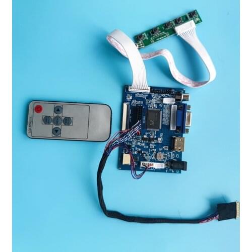 For LP156WH3-TLSA/TLT1/TLT2/TLTA Pane LED 1366×768 Screen 40pin remote 15.6" DVI Kit VGA l monitor Controller board 2AV