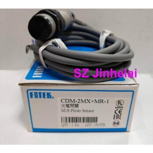 FOTEK CDM-2MX+MR-1 Authentic original Photoelectric switch CDM-2MX