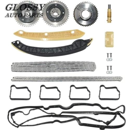 AP02 Timing Chain Kit with Camshaft adjuster for Mercedes W203 W204 W211 M271 VVT Gears/Pulley /adjuster