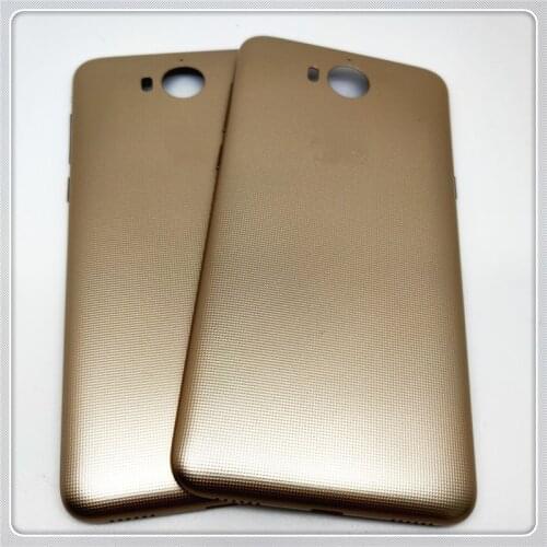 New Rear Housing Case For Huawei Y5 2017 / Y6 2017 Plastic Battery Cover Door Back Cover With Power Volume Buttons