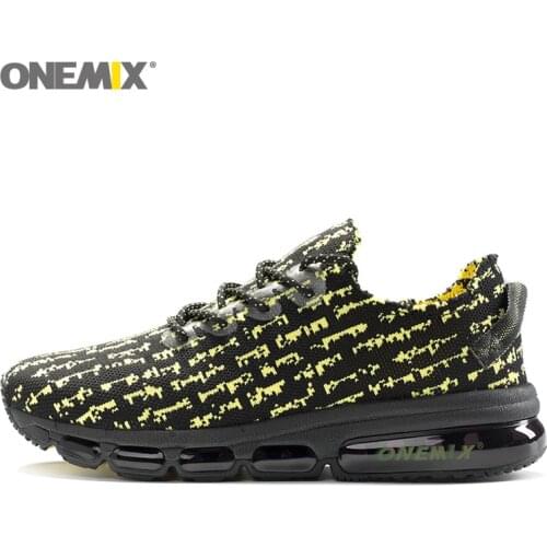 ONEMIX Men Running Shoes for women Lightweight Breathable Vamp Air Cushion Casual Sneakers Outdoor Couple Jogging Sport Shoes
