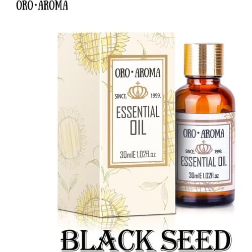 Famous brand oroaroma natural black seed oil Antiphlogistic and analgesic treatment of toothache relax black seed essential oil