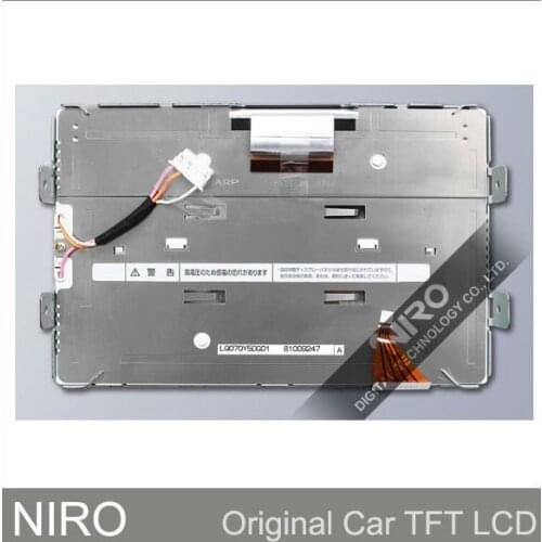 New Original Car Navigation Screen LQ070Y5DG01 LCD Modules For Range Rover (2006) & Discovery 3 & Range Rover Sport 4.2