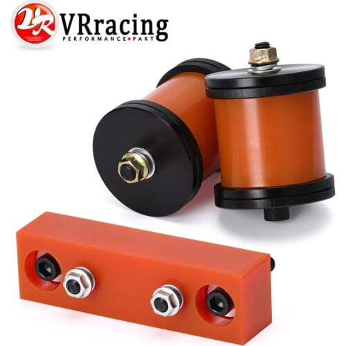 VR - Polyurethane Engine Transmission Mounts For 89-00 NISSAN S13 S14 180SX 200SX 240SX SR20 KA24