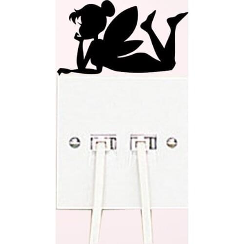 Cartoon Fairy Fashion Wall Sticker Light Switch Decal Accessories 6SS0508