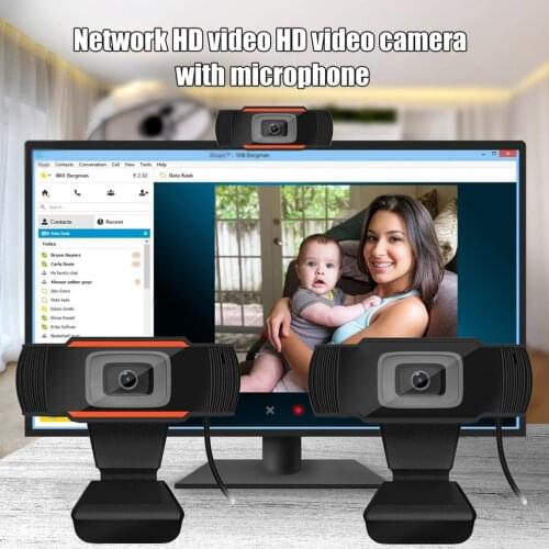 Rotatable Camera HD Webcam 480P/720P/1080P USB Camera Video Recording Web Camera With Microphone For PC Computer