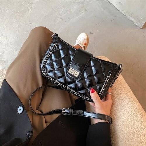 FANTASY Hot Sale Messenger Shoulder Bags For Women 2 Colors 2020 Autumn New Classic Wild Handbag Female Luxury Party Quilted Bag
