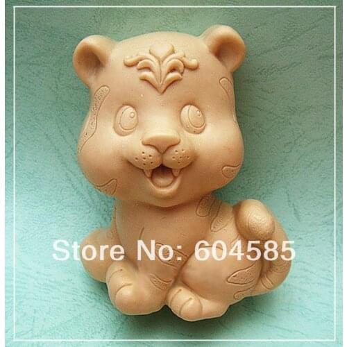 Zodiac Tiger S0243 Craft Art Silicone Soap mold Craft Molds DIY Handmade soap molds