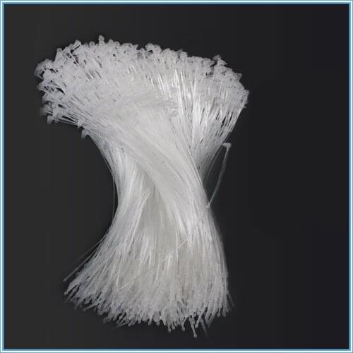 100Pcs Clothing Tag 3 inch 5 inch 7 inch High Quality White Nylon Cable tie Self-locking Plastic