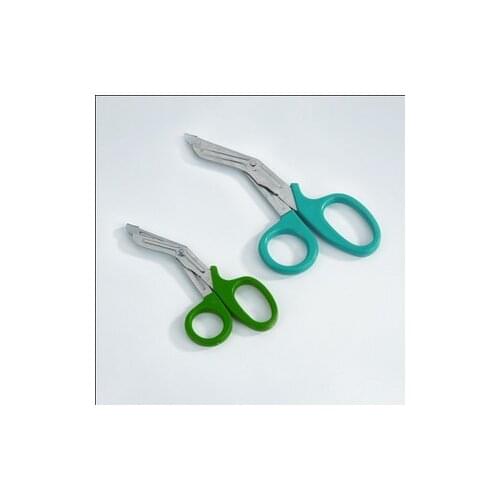 2pcs Bandage tape special scissors first aid special scissors elbow 19cm scissors