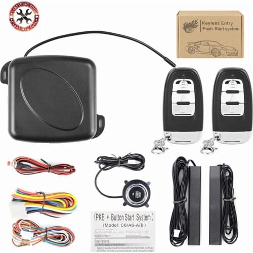 2021 Newest Car Alarm Systems Auto Remote Central Kit Door Lock Keyless Entry System Central Locking With Remote Control