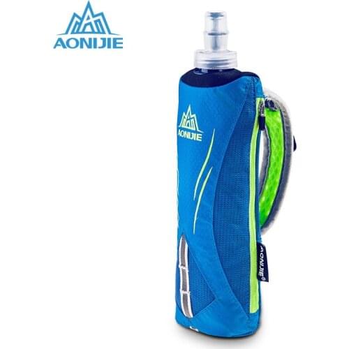 AONIJIE 500ml Bottle With Hold Bag For Running Marathon Outdoor Sports Hand Hold Water Bag 20.5x6.5cm