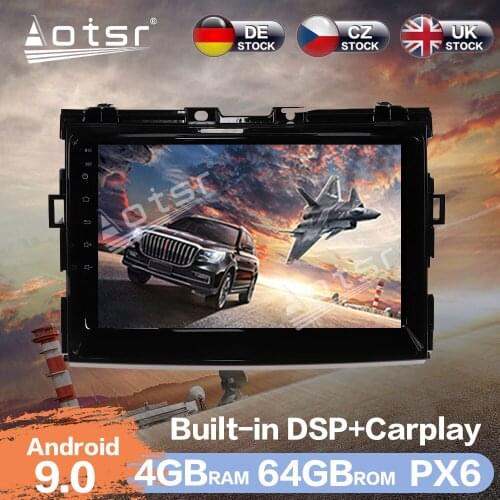 Aotsr Android 9.0 4GB ROM Car Radio GPS Navigation Car Auto Stereo Video HD Multimedia DVD Player For TOYOTA PREVIA 2006-2012
