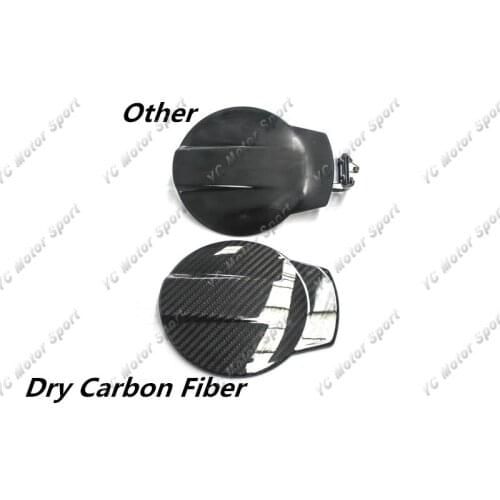 Car Accessories Dry Carbon Fiber Oil Tank Cover 1pc Fit For 2001-2010 Murcielago LP640 LP670 Fuel Cap Cover