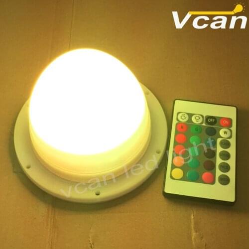 DHL Super Bright 38LEDs Cordless Rechargeable RGB Color Changing Outdoor LED Light