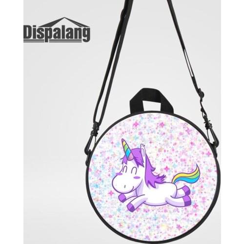 Dispalang Toddler Kindergarten Bag Cute Cartoon Unicorn Messenger Bags For Women Female Crossbody Shoulder Bagpack Girls Handbag