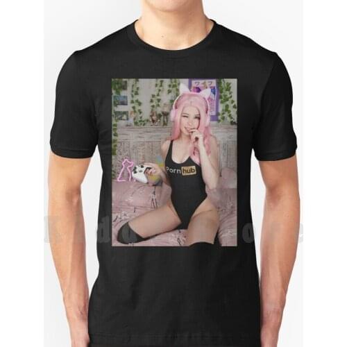 Belle Delphine Onlyfans T Shirt Print For Men Cotton New Cool Tee Belle Delphine Gamer Girl Belle Belle Delphine Meme Delphine