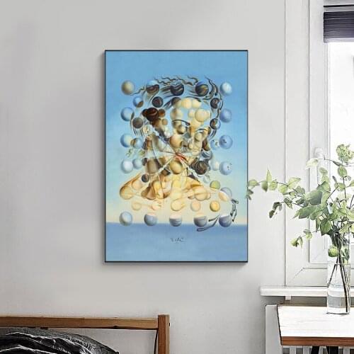 Classical Famous Art Oil Painting on Canvas Abstract Retro Figure Posters and Print Pictures Wall Art for Living Room Home Decor