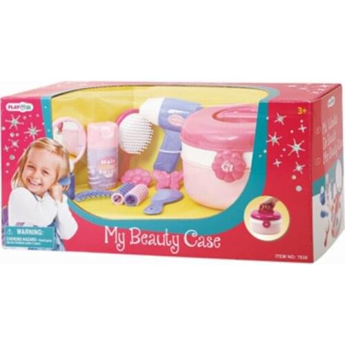 Playgo make-up box girls make-up simulation toys