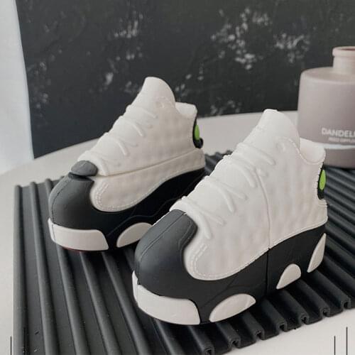 Panda Basketball shoe 3D soft Silicone Case For Airpods 1 2 3 Pro Bluetooth headset Protective Earphone cover