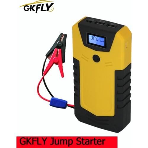 GKFLY Emergency Starting Device Car Jump Starter Power Bank 12V Portable Starter Car Charger Battery Auto Booster Buster