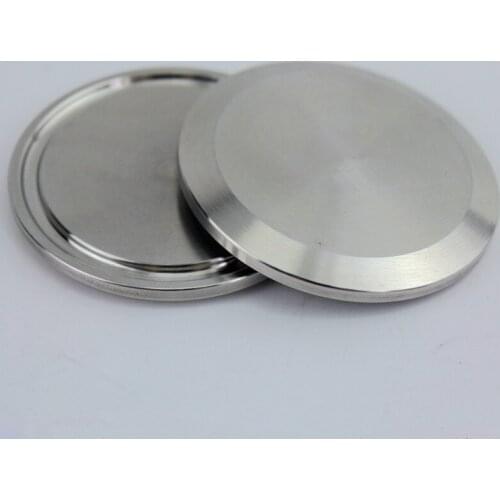 119mm O/D 304 Stainless Steel Sanitary 4" Tri Clamp Ferrule Stop End Cap Sanitary Homebrew Pipe Fitting