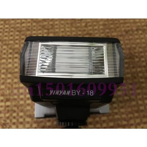 Universal Mini Hot Shoe Flash Speedlite YINYAN BY-18 BY18 for Canon Nikon Pentax Olympus Sony A7 A7R A7S A7II NEX-6 A6Camera