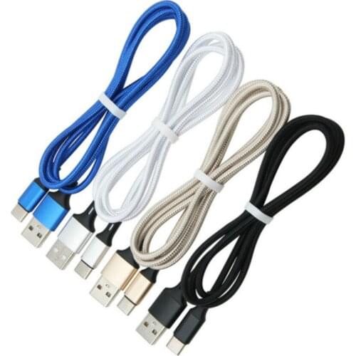 USB Cable For iPhone 11 XR Type C Fast Charging USBC Cord for Samsung S9 S8 Xiaomi Android Phone Micro Data Sync Cord 1M 2M 3M