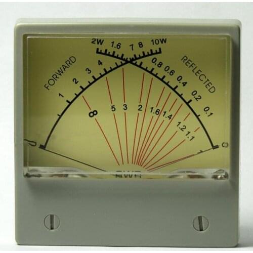 V-004 Double Pointer Power Standing Wave Meter SWR Meter Watt Meter use Japan Technology