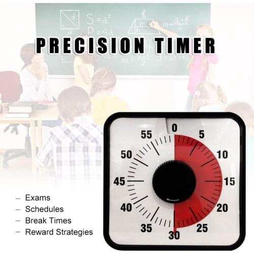 Visual Timer 60 Minute Timing Set Back Leg Stands Countdown Timer SCIE999