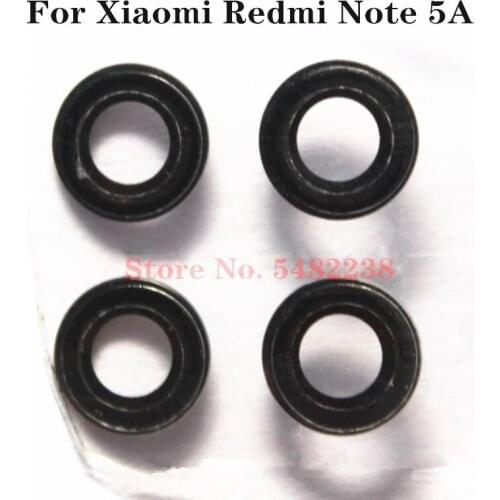100pcs Original Rear Camera Lens For Xiaomi Redmi Note 5A back Camera Glass Lens Cover Camera outside Glass with stickers