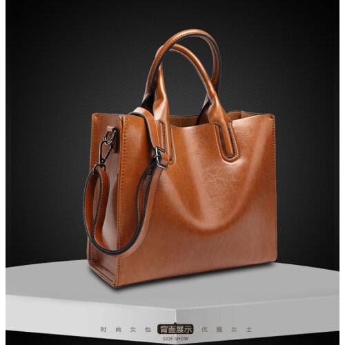 2018 new Korean fashion womens bag simple ladies shoulder crossbody bag wild large capacity handbag big bag