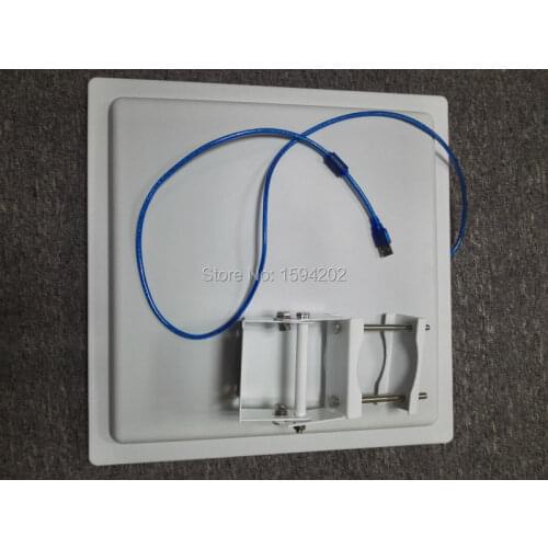 840-960mhz RFID Reader USB long range Sensor Smart Card Reader+ 5 Pcs uhf gen2 epc RFID White pvc Card