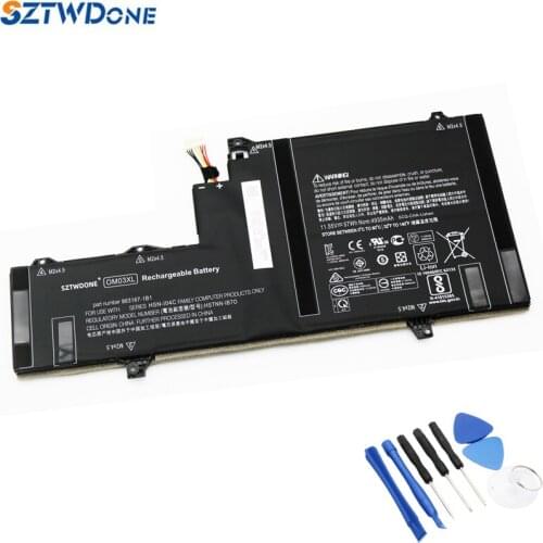 SZTWDONE OM03XL Laptop Battery For HP EliteBook X360 1030 G2 HSN-I04C HSTNN-IB7O 863167-1B1 863280-855