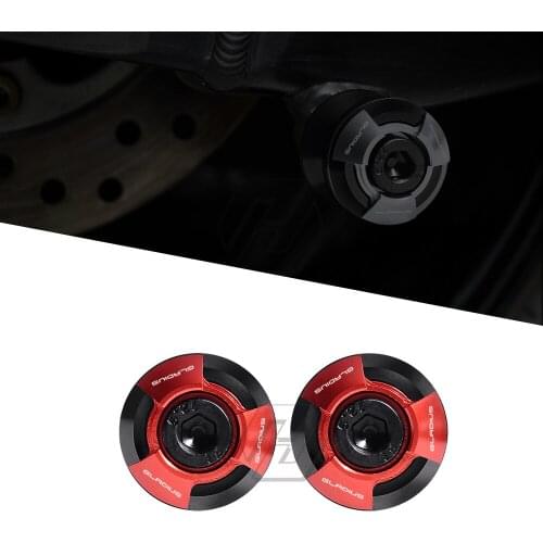 Motorcycle Accessories Spools Slider Stand Screws Case for Suzuki SFV650 Gladius 2009-2015