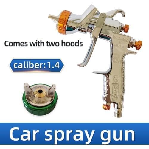 ATPRO Taiwan Wls400X Car Spray Gun Waterborne Varnish With 1.4 Caliber Double Hood High Atomization Large Fan High Quality