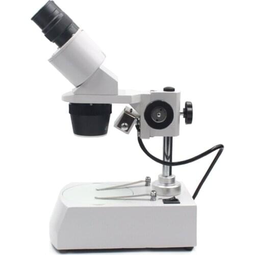 Binocular Stereo Microscope Magnification 20X-40X &LED for Mobile Phone Repair PCB service