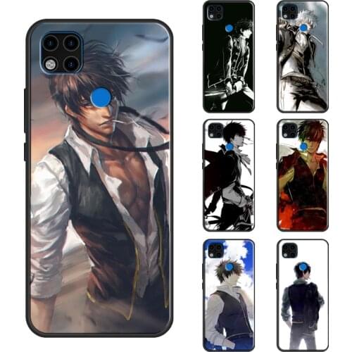 GINTAMA Hijikata Toushirou Anime Case For Redmi Note 10 Pro 9S 8T Note 8 Pro Note 9 Pro Cover For Redmi 9T 9 9C 9A Shell