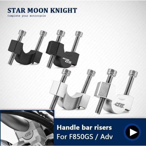 F850GS ADV Brand New CNC 28mm Handlebar Risers Clamp Height up Adapter For BMW F850GS Adventure F 850 GS F850 Adv 2018 2019