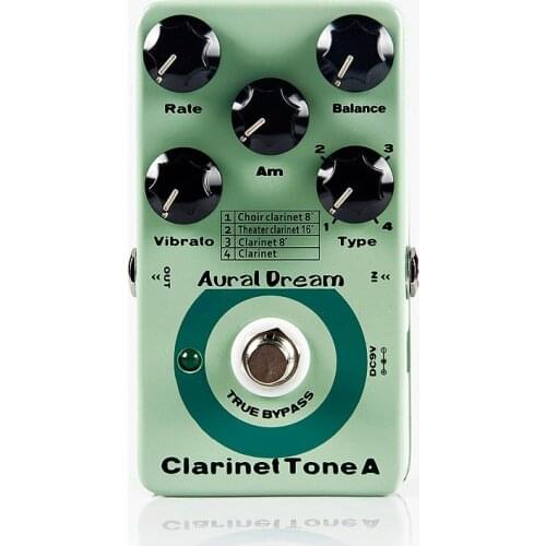 Guitar pedal Aural Dream Clarinet Tone A pedal de guitarra Clarinet Tone signal pedal